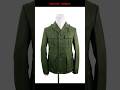 WWII German DAK/Tropical Afrikakorps olive field tunic 1st pattern/M40