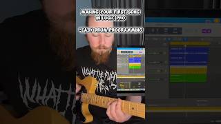 How to start making your first song! Drum programming hack! #firstsong #logicpro #drumprogramming