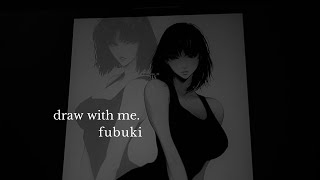 Draw with me ! Fubuki in the style of Arekushisu_11