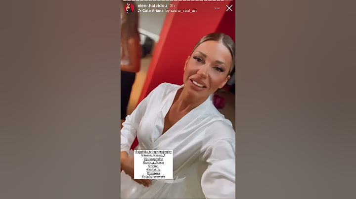 Η Ελένη Χατζίδου λίγο πριν τον γάμο 🤵🏻‍♂️👰🏻‍♀️🎂