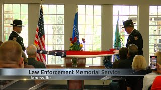 Rock County law enforcement honors fallen heroes during National Police Week