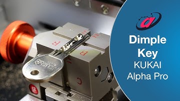 KUKAI Alpha Pro 😎 Dimple Keys- ISEO R6 (Subtitle) // Milling machine