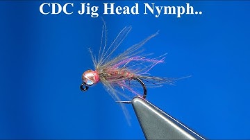 Tying a CDC Jig Head Nymph with Davie McPhail