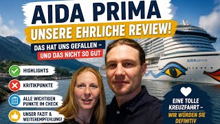 AIDAprima Kreuzfahrt: Unsere Highlights, Kritikpunkte und eine klare Empfehlung!