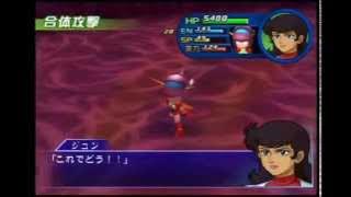 Super Robot Wars Neo - Double Missile Combination Attack