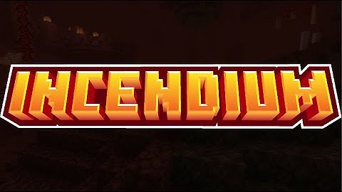 Incendium - A minecraft java edition datapack