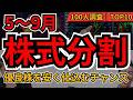 【株式分割チャンス】5月~9月の株式分割、注目すべき銘柄BEST10─個人投資家100人のリアル評価