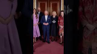 King Charles With Royal Family members #royalfamily #newmonarchy #kingcharlesiii #kingcharles #charl