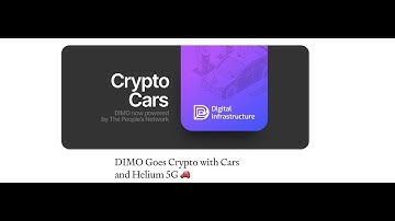 Cryptechology - DIMO 5G/LoRaWAN NEW DATA MINER #helium #hnt #thepeoplesnetwork Join the IoT Movement