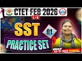 CTET FEB 2026 SST Classes | CTET SST Practice Set 01 | CTET SST MCQs By Aarushi Mam