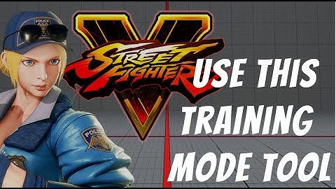 Street Fighter V training mode tips for beginners & intermediates (feature you need to start using)