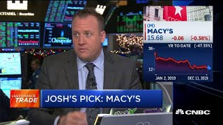 Josh Brown on Macy's: You're risking 9% to make 21%