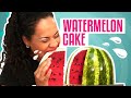 How to make a watermelon out of pink velvet cake  yolanda gampp  how to cake it
