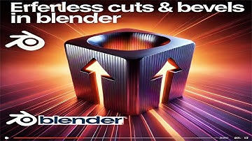 Blender 4.1 Tutorial: Mastering Cuts and Bevels