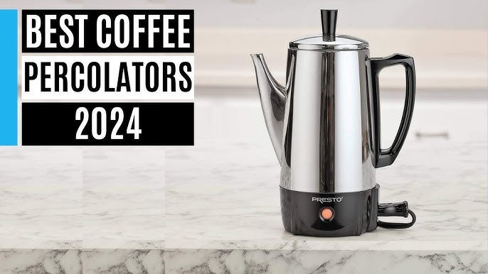 2-12 Cup* Electric Percolator, Stainless Steel, FCP412
