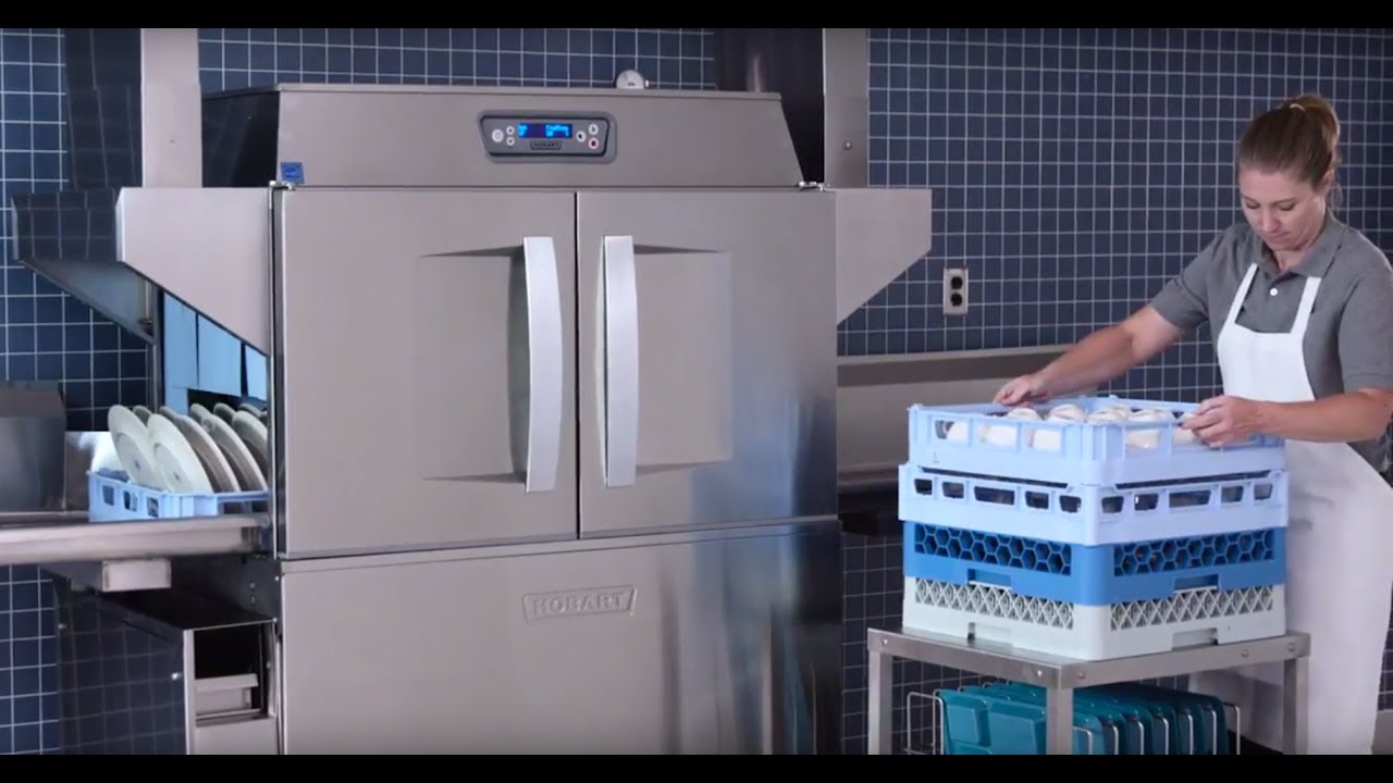 Hobart CLeN Commercial Dishwasher - Product Overview 