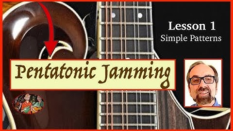 Pentatonic Jamming On Mandolin–Lesson 1