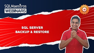 SQL Server Backup & Restore by Satya Ramesh