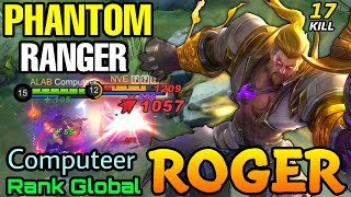 Roger Phantom Ranger New M3 Skin Gameplay! - Top Global Roger by Computeer - MLBB