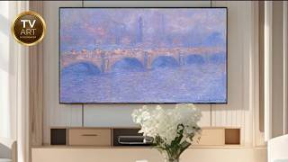 Monet Waterloo Bridge | 4K TV Art Screensaver