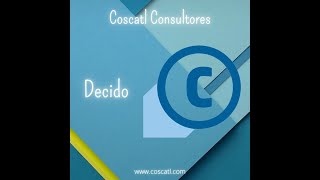 Metodología COSCATL-Decido