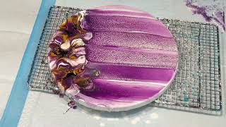 : BOTANICAL EFFECTS USING STRAW /DIFFERENT BLOOM ON ROUND/ WHAT MAKE BEST CELLS N LACE lets see