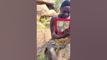 ПЛЕМЕННЫЕ ЛЮДИ ВПЕРВЫЕ ВИДЯТ ЗЕРКАЛО 😲