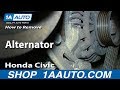 How to Replace Alternator 2001-05 Honda Civic