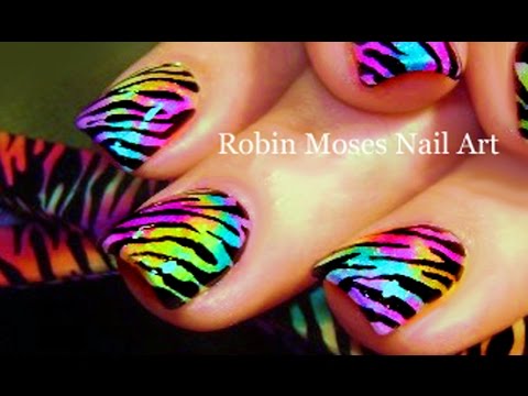 Nail Art by Robin Moses: versace nails versace nail art gucci