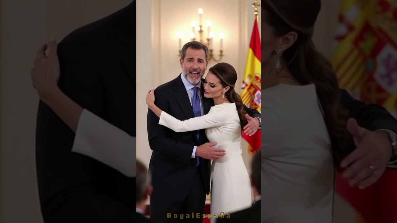 Queen Letizia Comforts Emotional King Felipe During Speech 💕 