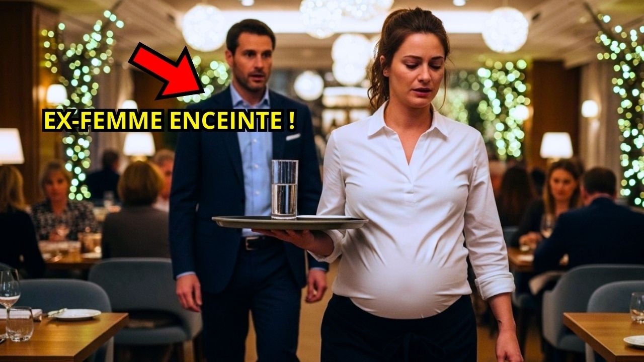 LE MILLIONNAIRE EST CHOQUÉ EN VOYANT SON EX-FEMME ENCEINTE SERVIR LES TABLES DU RESTAURANT ! QUE