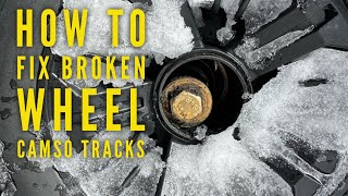 How to Fix Broken Camso Wheel on 4S1 UTV Tracks