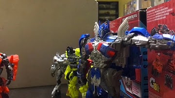 Transformers DOTM Autobots Return scene [STOP MOTION]