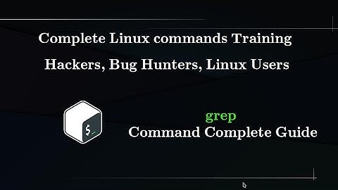 Linux Command : grep command Print Lines Matching A Pattern