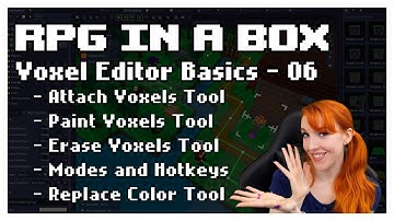 RPG in a Box - Voxel Editor Basics 06 (Tutorial #7)