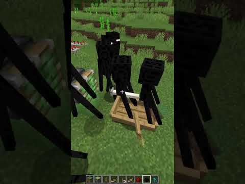 Видео: ALL MY FELLAS Endermans & Warden #shorts #minecraft .