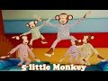 Five Little Monkeys | Nursery Rhymes For Children | 3D Rhymes