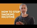 How to stop smoking nicotine? | Holistic Recovery | Tommy Rosen