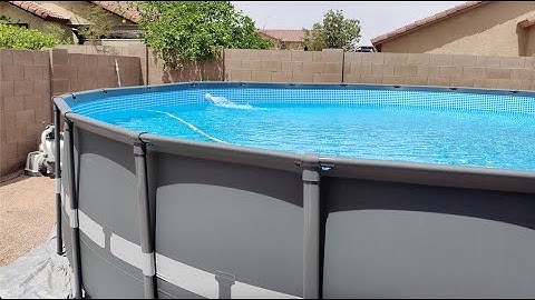 Intex 24ft x 52in Ultra XTR Swimming Pool Unboxing Review