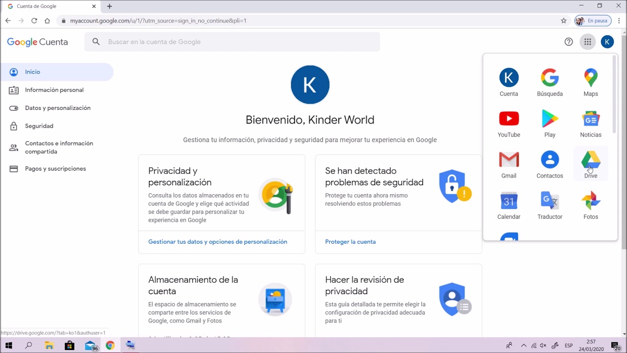 Tutorial Google drive 