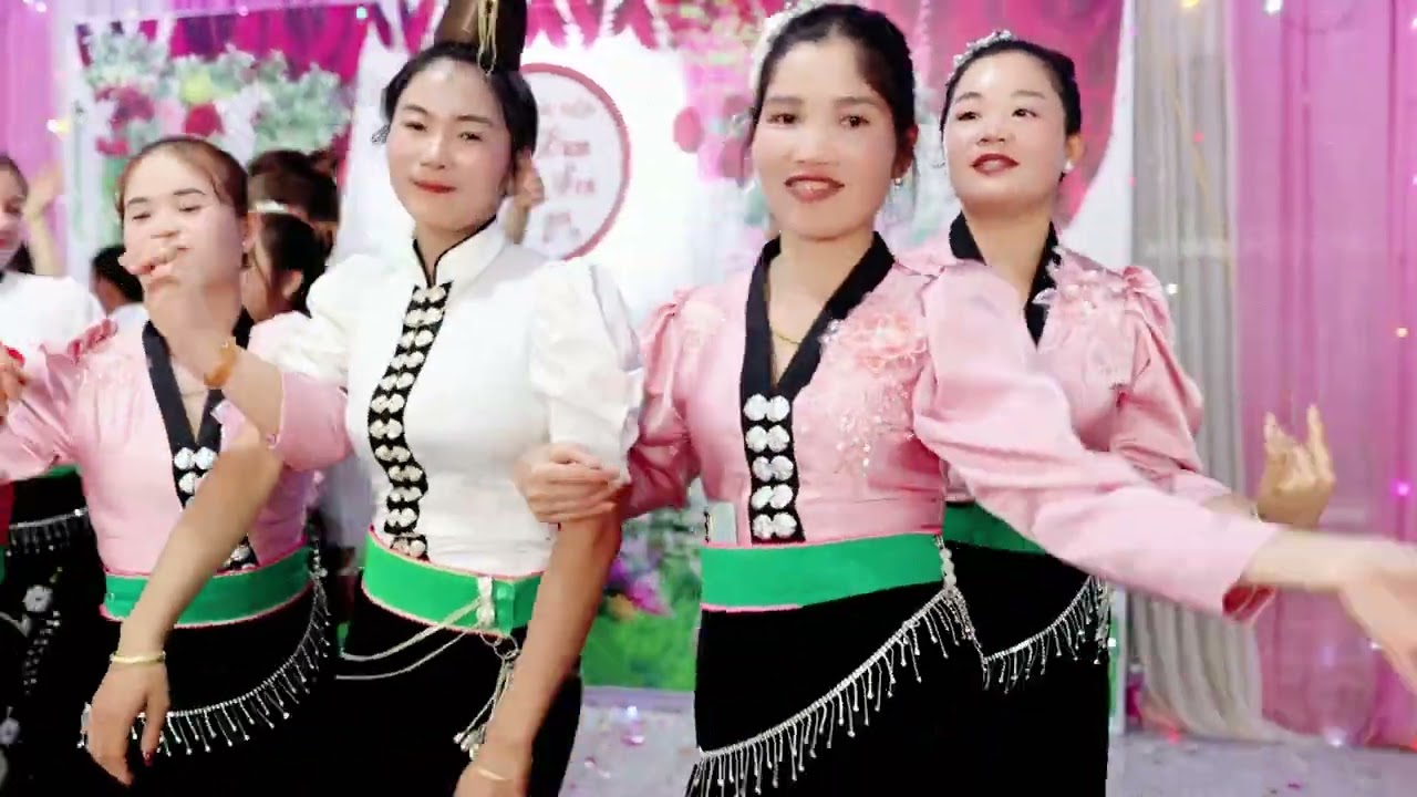 NHẢY CỰC CHÁY TẠI ĐÁM CƯỚI VĂN XUM & QUỲNH SEN TẠI BẢN HỘT XÃ MƯỜNG ĐUN ĐIỆN BIÊN