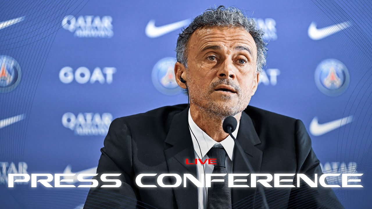 ⁣Paris Saint-Germain press conference live from the Campus PSG 🔴🔵