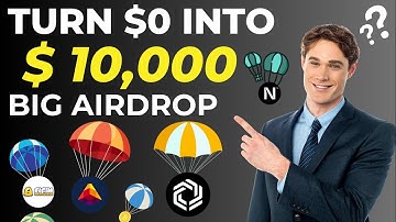 My Ultimate Airdrop Guide | Turn $0 Into $10,000 With These Airdrops! Zero to hero 🪂