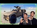 Combat Veteran Reacts to Armoured Vehicles from Squad | Experts React