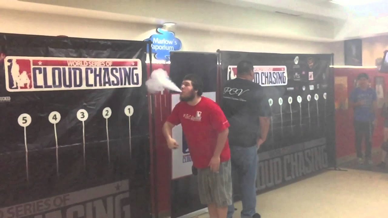 World Series of cloud chasing qualifier at Marlows Vape Lounge