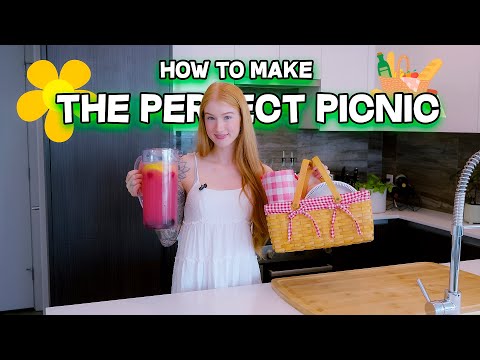 How to Make the Perfect Picnic Basket 🧺 | Easy Drinks & Snacks for Outdoors