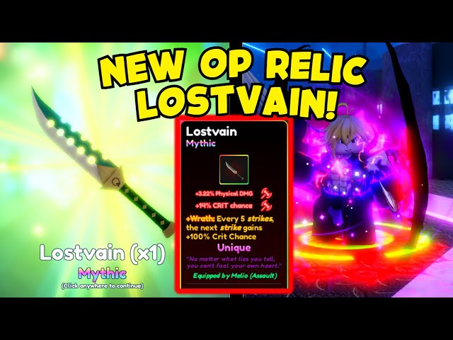 Which Relic Should You Go For? [😈UPD 7] Anime Adventures* Unique