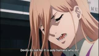 Denji and Power Get Scolded By Makima - Chainsaw Man Episode 3