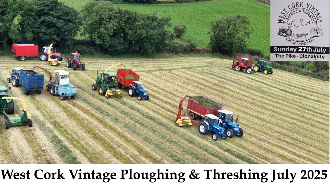 West Cork Vintage Ploughing & Threshing  Silage Event 2025