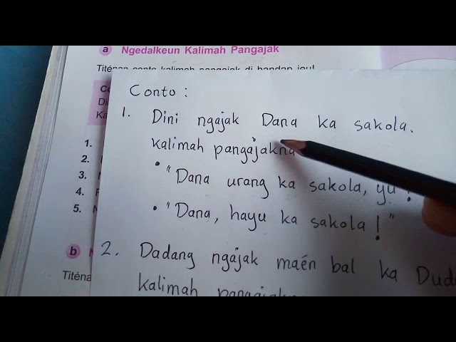 Kalimat Pangajak Penjelasan Dan Contoh Kelas 2 Sd 